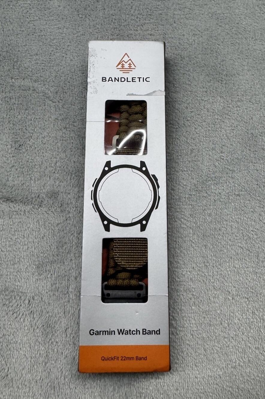Bandletic GARMIN Watch Band 22 mm